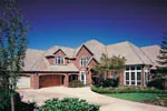 European House Plan Front of Home - Pierce Luxury Home 011S-0049 - Shop House Plans and More
