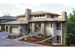 Contemporary House Plan Front Photo of House - Outlook Prairie Style Home 011S-0050 - Shop House Plans and More