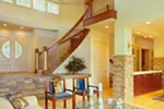 Contemporary House Plan Stairs Photo 01 - Outlook Prairie Style Home 011S-0050 - Shop House Plans and More