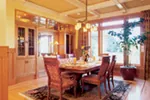 Luxury House Plan Dining Room Photo 01 - Quincy Manor Luxury Home 011S-0055 - Shop House Plans and More