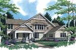 Luxury House Plan Front Image - Quincy Manor Luxury Home 011S-0055 - Shop House Plans and More