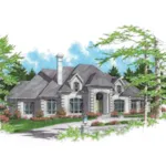 Traditional House Plan Front of Home - Manhasset Luxury Home 011S-0056 - Shop House Plans and More