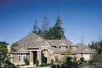 Shingle House Plan Front Photo 01 - Dolce Luxury European Home 011S-0057 - Shop House Plans and More
