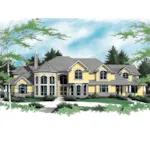 Luxury House Plan Front of House 011S-0059