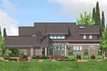Lake House Plan Color Image of House - Yukon Harbor Vacation Home 011S-0066 - Shop House Plans and More