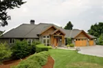 Country House Plan Front of Home - Silver Creek Craftsman Home 011S-0069 - Shop House Plans and More