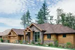 Mountain House Plan Front Photo 05 - Silver Creek Craftsman Home 011S-0069 - Shop House Plans and More