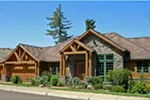 Ranch House Plan Front Photo 06 - Silver Creek Craftsman Home 011S-0069 - Shop House Plans and More