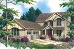 Country House Plan Front Image - Napier Lane Craftsman Home 011S-0072 - Shop House Plans and More
