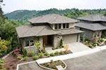 Contemporary House Plan Front Photo 01 - Deering Luxury Craftsman Home 011S-0075 - Shop House Plans and More