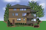 Prairie House Plan Color Image of House - Deering Luxury Craftsman Home 011S-0075 - Shop House Plans and More