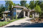 Luxury House Plan Front of Home - Blairwood Oak Luxury Home 011S-0078 - Shop House Plans and More
