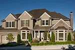 Luxury House Plan Front of Home - Lampton Place Luxury Home 011S-0084 - Shop House Plans and More