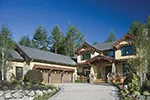 Mountain House Plan Front Photo 02 - Patterson Pier Luxury Craftsman Home 011S-0087 - Shop House Plans and More
