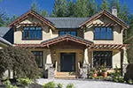 Mountain House Plan Front Photo 05 - Patterson Pier Luxury Craftsman Home 011S-0087 - Shop House Plans and More