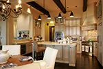 Ranch House Plan Kitchen Photo 01 - DeMere Luxury European Home 011S-0088 - Search House Plans and More