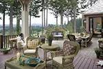 Country French House Plan Outdoor Living Photo 01 - DeMere Luxury European Home 011S-0088 - Search House Plans and More