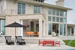 Beach & Coastal House Plan Pool Photo - Perdana Luxury Modern Home 011S-0090 - Shop House Plans and More