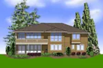 Ranch House Plan Color Image of House - Indianboro Luxury Home 011S-0096 - Shop House Plans and More