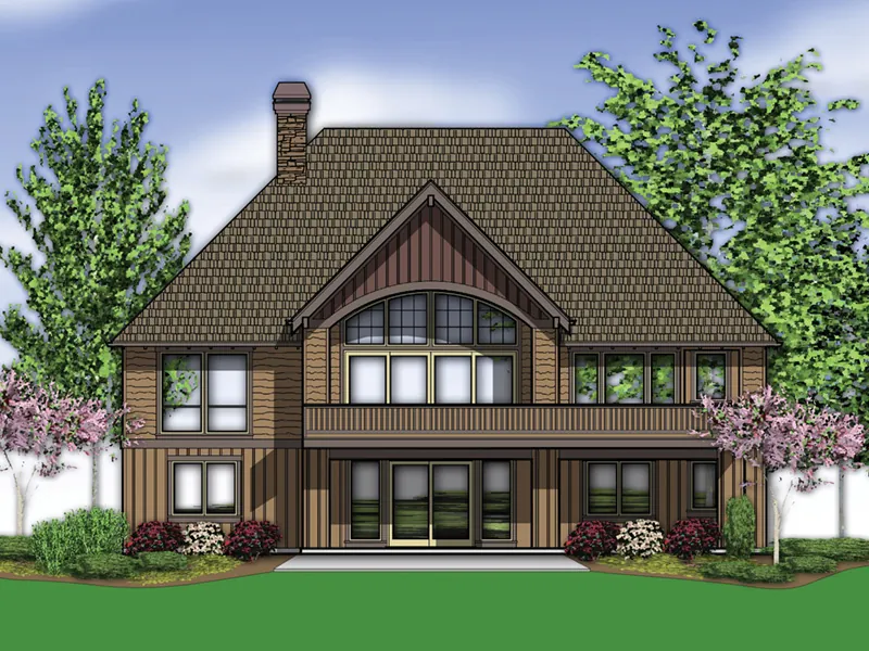 Craftsman House Plan Color Image of House - Pleasant Prairie Craftsman Home 011S-0102 - Shop House Plans and More