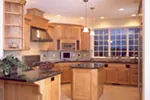 Florida House Plan Kitchen Photo 01 - Abbeyville Traditional Home 011S-0128 - Shop House Plans and More