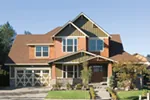 Craftsman House Plan Front of House 011S-0130