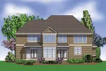 Rustic House Plan Color Image of House - Belden Lane Traditional Home 011S-0131 - Shop House Plans and More