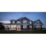 Victorian House Plan Front of Home - Valleywood Country Home 011S-0133 - Shop House Plans and More