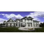 Victorian House Plan Rear Photo 01 - Valleywood Country Home 011S-0133 - Shop House Plans and More