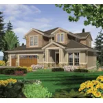 Country House Plan Front of Home - Duvall Landing Luxury Home 011S-0134 - Shop House Plans and More