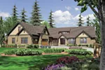Craftsman House Plan Front Image - Foxboro Point Luxury Home 011S-0135 - Shop House Plans and More