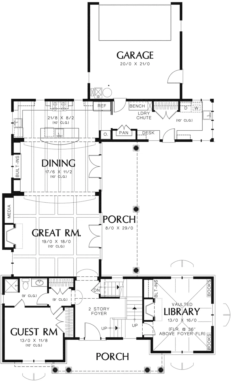 Luxury House Plan First Floor - Danvers Square European Home 011S-0137 - Shop House Plans and More