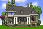 Luxury House Plan Front Image - Danvers Square European Home 011S-0137 - Shop House Plans and More