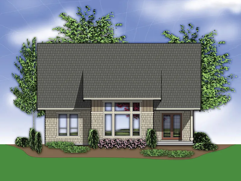 Craftsman House Plan Color Image of House - Kenyon Pass Craftsman Home 011S-0140 - Shop House Plans and More