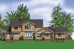 Rustic House Plan Color Image of House - Metcalfe Place Luxury Home 011S-0141 - Shop House Plans and More