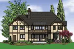 Luxury House Plan Color Image of House - Warmouth Luxury Tudor Home 011S-0147 - Shop House Plans and More
