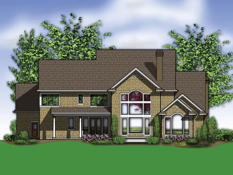 Country House Plan Color Image of House - Flanagan Place Luxury Home 011S-0158 - Search House Plans and More