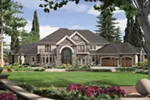 Luxury House Plan Front Image - Corsica Cove Luxury Home 011S-0164 - Shop House Plans and More