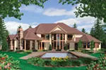 Luxury House Plan Color Image of House - Corsica Cove Luxury Home 011S-0164 - Shop House Plans and More