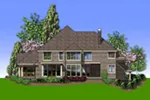 European House Plan Color Image of House - Cheshire Cove Luxury Home 011S-0167 - Shop House Plans and More