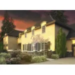 European House Plan Front of House 011S-0170