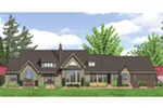Country French House Plan Color Image of House - Jade Cove Luxury Home 011S-0171 - Shop House Plans and More