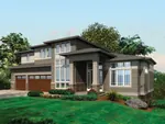 Beach & Coastal House Plan Front of Home - Gadsden Point Luxury Home 011S-0174 - Shop House Plans and More