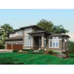 Luxury House Plan Front of House 011S-0174