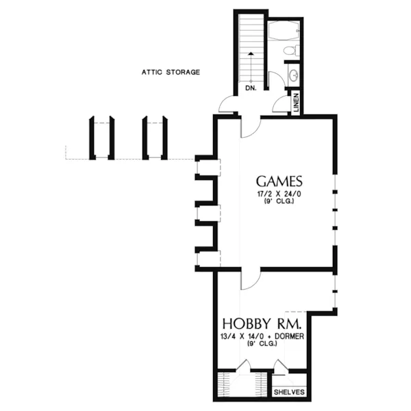 Country French House Plan Second Floor - Caledonia Place Luxury Home 011S-0179 - Shop House Plans and More