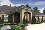 Country French House Plan Front Photo 01 - Casado Luxury European Home 011S-0182 - Shop House Plans and More