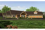 Craftsman House Plan Front of Home - Monette Bay Craftsman Home 011S-0183 - Shop House Plans and More