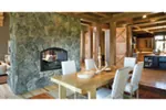 Shingle House Plan Dining Room Photo 01 - Montelle Hill Luxury Home Plans with Two Master Suites