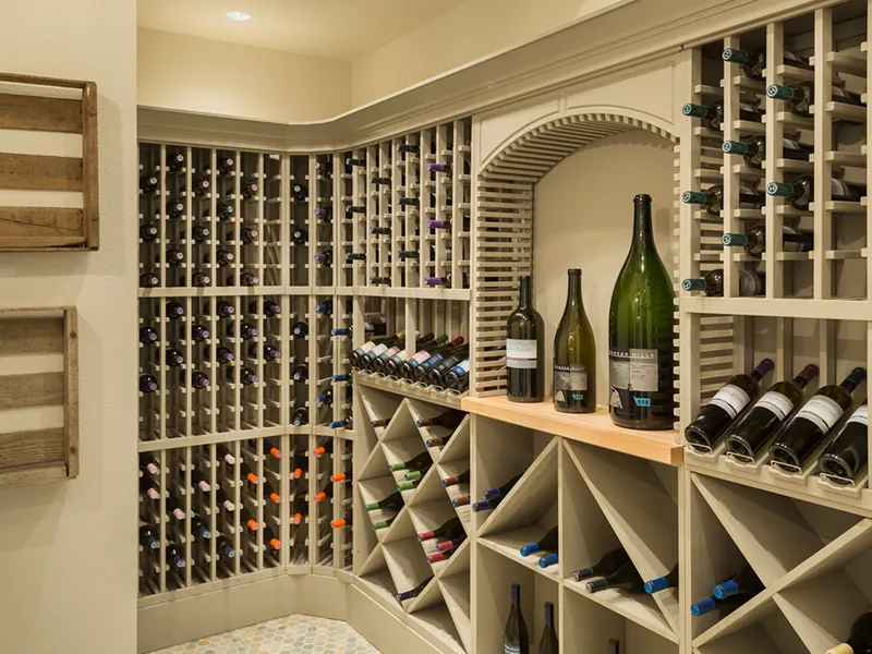 Luxury House Plan Wine Cellar Photo - Cornwall Bay Luxury Home 011S-0189 - Search House Plans and More