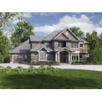 Country House Plan Front Image - Bronson Point Luxury Home 011S-0190 - Shop House Plans and More